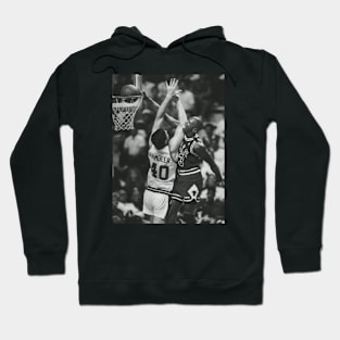 BASKETBALLART -JORDAN BLACK WHITE 8 Hoodie